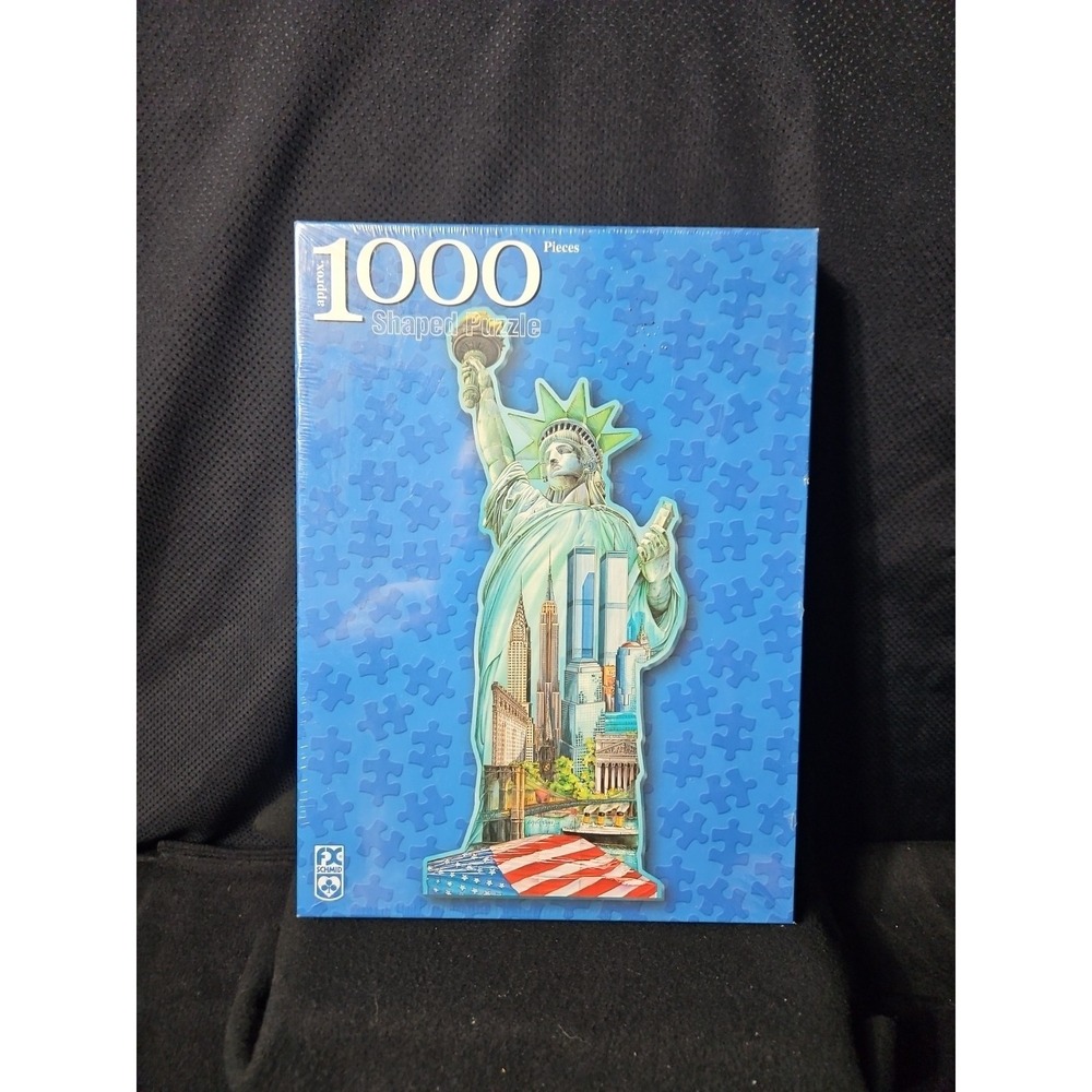 Statue of Liberty Shaped Puzzle FX Schmid 1000 Piece Factory Sealed